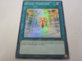 Ritual Foregone Yu-Gi-Oh FOIL Konamo