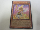 KONAMI YU-GI-OH! RARE GOLD 1ST EDITION HOLOGRAPHIC FOIL - LEMON MAGICIAN GIRL - MVP1-EN051