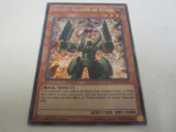 KONAMI YU-GI-OH - SENTRY SOLDIER OF STONE - EARTH HOLOGRAPHIC FOIL RARE 1ST EDITION - MVP1-ENS12