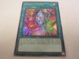 KONAMI YU-GI-OH - MIRACLE STONE - RARE GOLD 1ST EDITION HOLOGRAPHIC FOIL CARD - BLHR-EN021 SPELLCARD