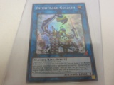 KONAMI YU GI OH INFINITRACK GOLIATH EARTH HOLOGRAPHIC FOIL ULTRA RARE 1ST EDITION INCH-EN010