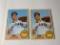 LOT OF 2 1968 TOPPS RON SANTO #235 CHICAGO CUBS