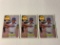 LOT OF 3 1969 TOPPS BILLY WILLIAMS #450 CHICAGO CUBS