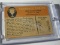 1961 FLEER GOOSE GOSLIN #35 SIGNED AUTOGRAPHED CARD  RARE