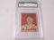 1949 BOWMAN BASEBALL #104 - ED STANKY ROOKIE CARD GRADED VERY GOOD 4