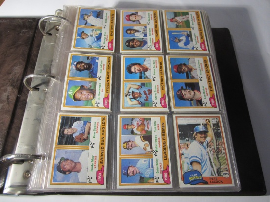 1981 TOPPS BASEBALL COMPLETE SET IN EXCELLENT CONDITION