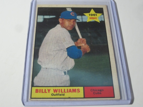 1961 TOPPS BILLY WILLIAMS #141 CHICAGO CUBS