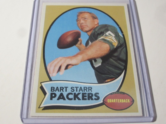 1970 TOPPS BART STARR #30 EX GREEN BAY PACKERS