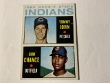 1964 TOPPS TOMMY JOHN #146 ROOKIE CARD CLEVELAND INDIANS