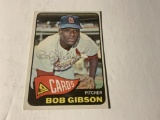 1965 TOPPS BOB GIBSON #320 SIGNED AUTOGRAPHED CARD ST LOUIS CARDINALS
