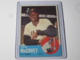 1963 TOPPS WILLIE MCCOVEY #490 SAN FRANCISCO GIANTS