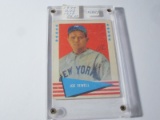1961 FLEER JOE SEWELL #76 SIGNED AUTOGRAPHED CARD NEW YORK YANKEES
