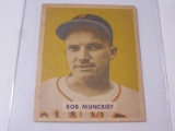1949 BOWMAN BASEBALL #221 - BOB MUNCRIEF VINTAGE CARD PITTSBURGH PIRATES
