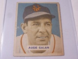 1949 BOWMAN BASEBALL #230 - AUGIE GALAN VINTAGE CARD