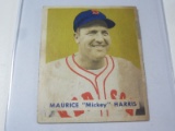 1949 BOWMAN BASEBALL - MAURICE MICKEY HARRIS VINTAGE CARD