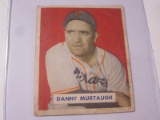 1949 BOWMAN BASEBALL #124 - DANNY MARTAUGH VINTAGE CARD
