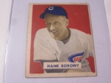 1949 BOWMAN BASEBALL #134 - HANK BOROWY VINTAGE CUBS CARD
