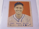 1949 BOWMAN BASEBALL #127 - HENRY HEENEY MAJESKI VINTAGE CARD