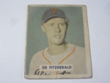 1949 BOWMAN BASEBALL #109 - ED FITZGERALD VINTAGE CARD