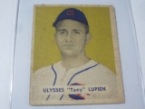 1949 BOWMAN BASEBALL #141 - ULYSSES TONY LUPIEN VINTAGE BASEBALL CARD