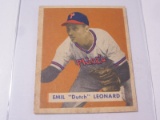 1949 BOWMAN BASEBALL #115 - EMIL DUTCH LEONARD PHILADELPHIA PHILLIES VINTAGE CARD
