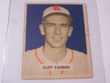 1949 BOWMAN BASEBALL #120 - CLIFF FANNIN VINTAGE CARD