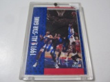 1991-92 FLEER BASKETBALL #238 - MICHAEL JORDAN AUTHENTIC AUTOGRAPH SIGNED BASKETBALL CARD W/ COA