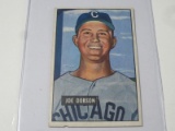 1951 BOWMAN BASEBALL COLOR #36 - JOE DOBSON CHICAGO WHITE SOX VINTAGE CARD