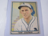 1941 PLAY BALL BASEBALL #44 - SAM CHAPMAN VINTAGE BASEBALL CARD PHILADELPHIA ATHLETICS