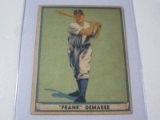 1941 PLAY BALL BASEBALL #58 - FRANK DEMAREE VINTAGE BASEBALL CARD BOSTON BRAVES