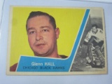 1963-64 TOPPS NHL HOCKEY #23 - GLENN HALL VINTAGE CHICAGO BLACK HAWKS HOCKEY CARD