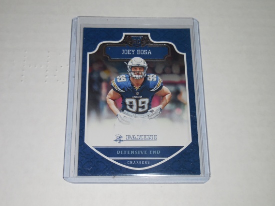 2016 PANINI FOOTBALL #235 - JOEY BOSA ROOKIE CARD - OHIO STATE / LA CHARGERS