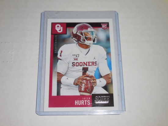 2020 PANINI SCORE FOOTBALL #358 - JALEN HURTS OKLAHOMA SOONERS ROOKIE CARD