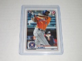 2020 BOWMAN BASEBALL #25 - YORDAN ALVAREZ ROOKIE CARD HOUSTON ASTROS