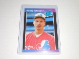 1989 DONRUSS BASEBALL #42 - RANDY JOHNSON RATED ROOKIE CARD HALL OF FAME