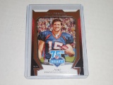 2010 TOPPS FOOTBALL - 75TH DRAFT - TIM TEBOW ROOKIE CARD DENVER BRONCOS