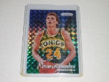 2014-15 PANINI PRIZM BASKETBALL #171 - TOM CHAMBERS RARE BLUE & GREEN MOSAIC PRIZM SP SUPER SONICS