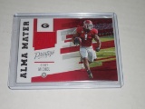 2019 PANINI PRESTIGE - SONY MICHEL - ALMA MATER GEORGE BULLDOGS WORN JERSEY RELIC CARD