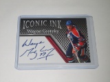 2020-21 ACEO ICONIC INK - WAYNE GRETZKY FACSMILE AUTOGRAPH EDITION FACSMILE AUTOGRAPH CARD OILERS