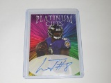 2020 ACEO PLATINUM CUTS LAMAR JACKSON LIMITED EDITION FACSMILE AUTOGRAPH CARD BALTIMORE RAVENS