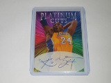 2019-20 ACEO PLATINUM CUTS - KOBE BRYANT LIMITED EDITION FACSMILE AUTOGRAPH CARD