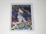 2019 PANINI DONRUSS BASEBALL - DOMINATORS MIGUEL ANDUJAR BRONZE PRIZM #'D 145/349 YANKEES