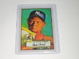 2020 ACEO RP - DONALD TRUMP 1952 TOPPS MANTLE VARIATION PRESIDENT CARD POTUS ACEO NEAT COOL CARD