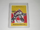 2000-01 UPPER DECK VINTAGE HOCKEY - NATIONAL HEROES PATRICK ROY COLORADO AVALANCHE INSERT CARD HOF