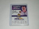 2018 ACEO AUTOGRAPH EXPRESS JOE BURROW LSU TIGERS FACSMILE AUTOGRAPH ROOKIE CARD