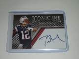 2020 ACEO ICONIC INK FACSMILE SIGNATURE EDITION - TOM BRADY FACSMILE AUTOGRAPH CARD