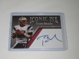 2019 ACEO ICONIC INK FACSMILE SIGNATURE EDITION - TOM BRADY FACSMILE AUTOGRAPH CARD