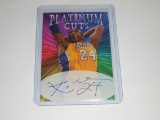 2020-21 ACEO ICONIC INK PLATINUM CUTS - KOBE BRYANT FACSMILE AUTOGRAPH CARD LOS ANGELES LAKERS