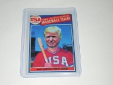 2020 ACEO RP - DONALD TRUMP 1985 TOPPS MARK MCGWIRE VARIATION POTUS CARD COOL NEAT