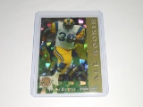 1993 PRO SET FOOTBALL - JEROME BETTIS ALL ROOKIE FORECAST ATOMIC REFRACTOR STYLE ROOKIE CARD BV $$